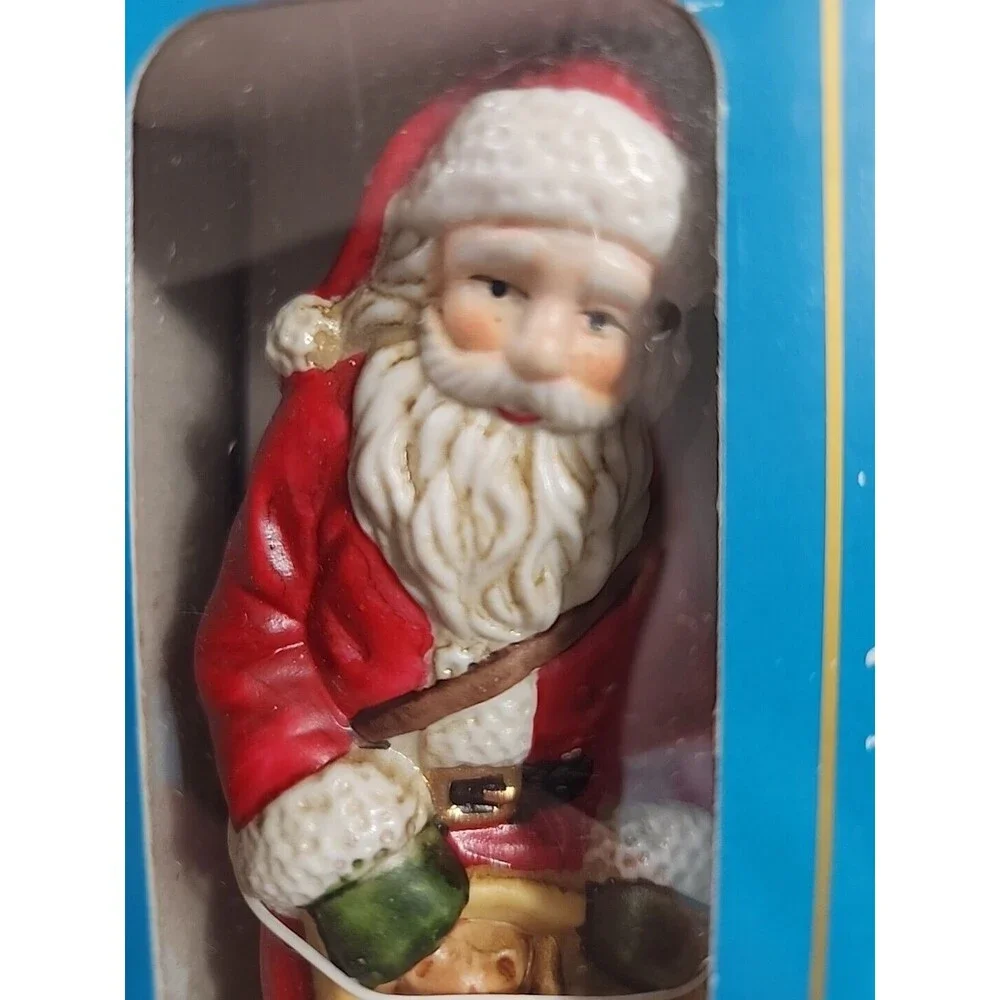 Vintage Old World Santa Figurine 1876 Russia 5